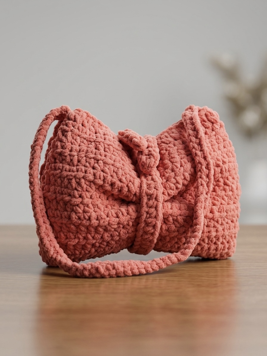 The Cloud Bag - handmade crochet bag by Crozele